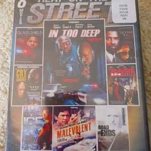 8 movies in one DVD 📀 HEAT IN THE STREET